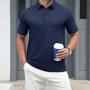 Camiseta Polo de Alta Calidad, Cuello Clásico, Unisex, Bordada, de Algodón, para Pesca, para Hombre, Cargada por Dress Sports - Product Image 2