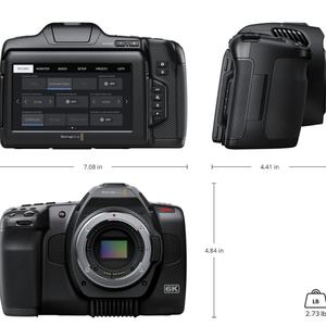 Meilleure qualité Pocket Friendly Design Cinema Camera 6K Pro CINECAMPOCHDEF06P - Product Image 2