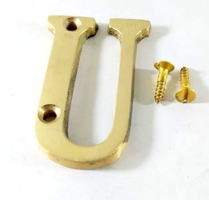 Letras de Latón de la Mejor Calidad, Letras del Alfabeto de Metal para Diseñadores de Interiores, Marcas de Muebles, Organizadores de Eventos y Empresas - Product Image 4