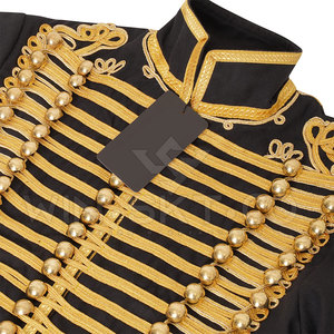 Chaqueta de Uniforme de Banda de Alta Calidad en Cantidad a Granel, Material Transpirable, Ecológico y Duradero, Poliéster/Algodón, Camuflaje, Prenda Superior para Hombre - Product Image 3