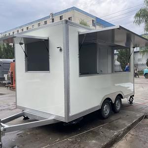 Barra de Remolque de Aluminio de Lujo para Camión de Helados, Carrito de Hot Dogs, Camión de Comida Rápida con Interiores de Alta Gama para la Venta de Dulces y Papas Fritas - Product Image 6