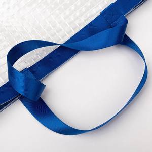 Transparent <b>Large</b> PVC <b>Tote</b> <b>Bag</b> Custom Logo Waterproof Recyclable Eco Friendly Shopping Carrying <b>Bag</b> Strong Handles <b>Zipper</b> - Product Image 4