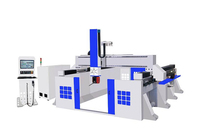 EXTRACNC Router CNC de 5 Ejes para Aluminio, Máquina de Fresado CNC de Metal, Router de Metal de Alta Precisión de 3/5 Ejes
