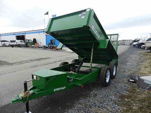 Nuevo remolque volquete de alto rendimiento con puerta de paisaje con buenas condiciones para uso agrícola - Product Image 3