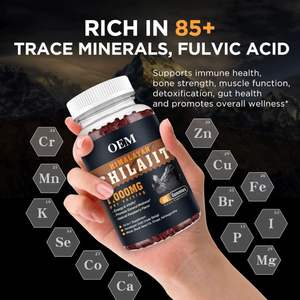 Private Label Pure Himalayan Shilajit Gummies with 82% Fulvic Acid Sugar Free Shilajit <b>Resin</b> Gummies for Support Energy & Immune - Product Image 3