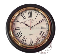 Jam Dinding Bahari ~ Hadiah Dinding Dapat Dikoleksi ~ Jam Dinding Bekerja (Fungsi Penuh) Gaya Antik Analog Kuarsa