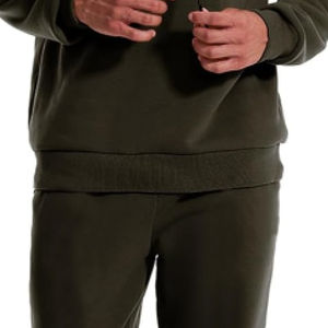 New Style Custom Logo Blank Cotton Flared Jogging Suits Streetwear Hoodie & Joggers tracksuit for <b>man</b>, 100% cotton - Product Image 2