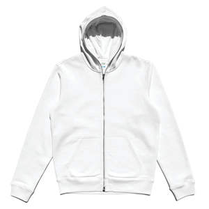 Moda hombres Otoño Invierno con capucha calle manga larga suelta Color sólido con capucha blusa Casual polar Tops sudaderas con capucha blancas básicas - Product Image 5