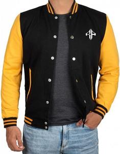 Tendance Logo personnalisé veste d'hiver 100% polyester respirant col côtelé veste universitaire par ATLANTIC - Product Image 4