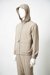 Trajes Deportivos Cortavientos de Nailon de Alta Calidad, Diseño Personalizado con Bloques de Color, Traje Deportivo Cortavientos para Hombre, OEM - Product Image 5