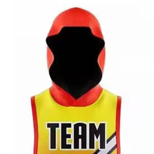 Maillot de compression sans manches à capuche 7v7 et short, uniforme de football personnalisable de haute qualité, taille plus, facile à porter, en spandex/polyester - Product Image 2