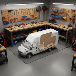 แพลตฟอร์มหลายชั้นยี่ห้อ Usag พร้อมเคลือบฟีนอลิกกันลื่นสำหรับตู้เก็บเครื่องมือ - Product Image 3