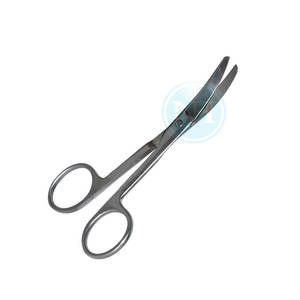 Tijeras de Enucleación con Punta Curva, Cirugía Oftálmica, Acero Inoxidable de Precisión, Manuales, Reutilizables - Product Image 3