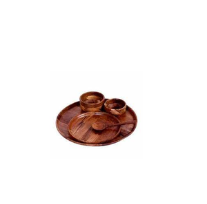 Juego de cena de madera y mini cuenco, utensilios de cocina y restaurantes, vajilla real para fiestas y bodas de uso diario - Product Image 6