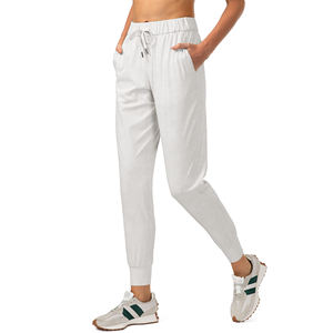 Top qualité en gros personnalisé hiver coton cordon/lavage léger anti-rides polyester fermeture vêtements décontractés femmes et hommes pantalons - Product Image 1