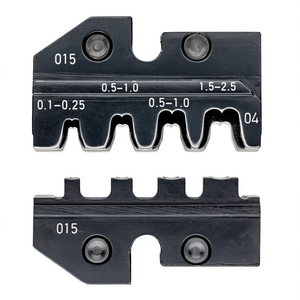 แม่พิมพ์ย้ำสายไฟ Knipex สำหรับขั้วต่อแบบปลั๊กเปิดไม่หุ้มฉนวน ขนาด 2.8+4.8 มม. - Product Image 2