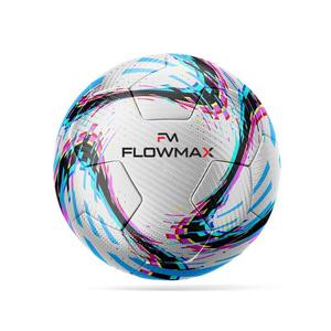 Flowmax Ballon de football personnalisable de haute qualité en PU et cuir Ballon de football d'équipe pour l'entraînement des adultes avec logo imprimé - Product Image 1