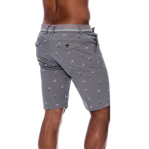Shorts de baseball en coton taille moyenne à motif d'aventures en plein air en tissu respirant pour hommes et femmes - Product Image 6