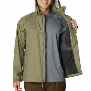 Veste de pluie imperméable pour hommes, coupe-vent personnalisé de grande taille, veste de chasse en plein air avec Logo personnalisé, offre spéciale - Product Image 2