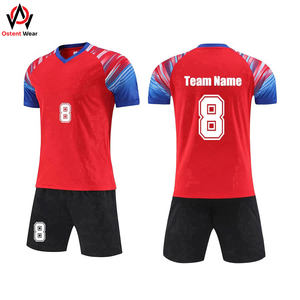 Maillot de football à sublimation numérique personnalisable de haute qualité pour hommes, uniforme sportif de l'équipe de France - Product Image 6