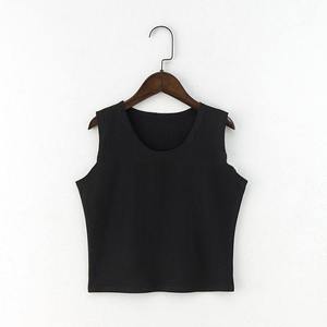 Camiseta sin mangas de algodón para mujer, chaleco de cáñamo ecológico de fábrica de nuevo estilo para mujer, camiseta sin mangas de algodón orgánico - Product Image 2
