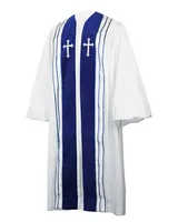 Robes de clergé pour femmes, design personnalisé, haute qualité, 100% polyester, pour l'église