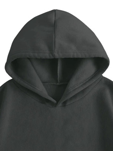 Sudaderas con capucha de manga larga más vendidas para mujer, sudaderas hechas a medida con cuello con capucha para adultos - Product Image 3