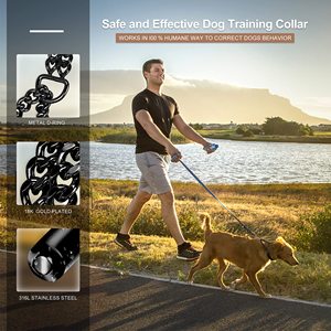 Толстая золотая цепочка для собак из нержавеющей стали - Product Image 5