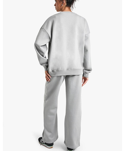 ชุดออกกำลังกายผู้หญิงผ้าสแปนเด็กซ์ คอลเลคชั่นฤดูหนาว ผลิตตามแบบ OEM ผ้าหนา แห้งเร็ว สไตล์สตรีทแวร์ ป้องกันกลิ่น ผลิตตามแบบ OEM ODM ชุด 2 ชิ้น - Product Image 5