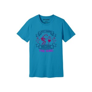 Camiseta de tela de algodón 100% con estampado de temas de fiesta 160-180 a GSM pesado 12 colores disponibles Personalice su propio diseño y colocación - Product Image 6