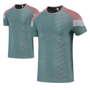 Sublimación personalizada Camiseta de hombre 100% algodón Satén Blanco Liso Impreso Top en blanco - Product Image 6