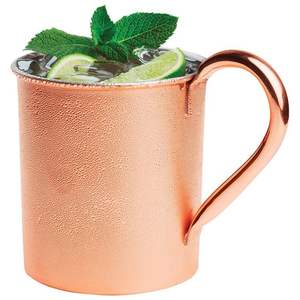 Tasse à bière en cuivre véritable gravé pur avec couvercle haute brillance dernière qualité personnalisée métal moscou Mule haute demande tasse Vodka tasse - Product Image 2