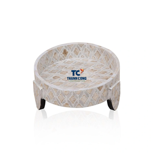 ถาดไม้ม็อบสำหรับตกแต่งถาดไม้ม็อบอบเครื่องประดับถาดเสิร์ฟมุกรุ่นใหม่ - Product Image 1