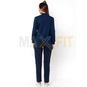 MAXFIT เสื้อวอร์มแขนยาวสำหรับผู้หญิง,ชุดวอร์มแฟชั่นสำหรับใส่ออกกำลังกายฟิตเนสฝึกฝนผู้หญิง - Product Image 3