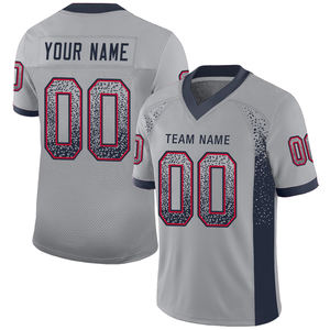 Camiseta de fútbol americano bordada por sublimación personalizada de alta calidad para hombres, mujeres y niños, pantalones cortos de fútbol americano - Product Image 3