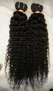 Temple du vendeur brut vierge cheveux humains indiens couleur naturelle cuticule alignée lâche vague profonde vague de corps Yaki paquets disponibles - Product Image 4