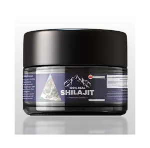 Venda quente de excelente qualidade 100% pura e natural resina de Shilajit do Himalaia preta brilhante para compradores a granel a preço competitivo