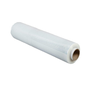 Fabricante Stretch Film 2,5 kg 17mic * 50cm Envío Film Transparente Pallet Stretch Roll Film, Venta al por mayor Hecho en Vietnam - Product Image 1