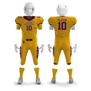 Uniformes de Fútbol Americano Transpirables de Talla Grande, Muy Demandados, 100% Poliéster, Venta al Por Mayor, Ropa Deportiva Más Vendida - Product Image 5