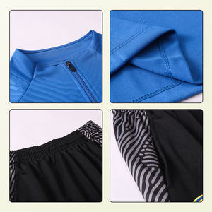 Nuevo conjunto de chándal de fútbol de alta calidad para hombre, traje de entrenamiento de fútbol al aire libre informal personalizado - Product Image 6