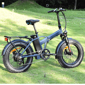 Bicicleta Eléctrica Plegable con Llantas Gruesas, Motor sin Escobillas, 20 Pulgadas, con Motor de Tracción Trasera y Batería de Litio de 13AH - Product Image 2