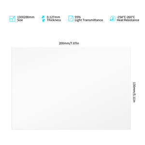 Accesorios para Impresora 3D Mars 4 DLP, 5 Piezas de Película PFA - Product Image 3