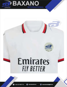 Maillot de football unisexe, maillot de sport, maillot de foot imprimé, 100% polyester, respirant, séchage rapide, uniforme d'équipe personnalisé - Product Image 4