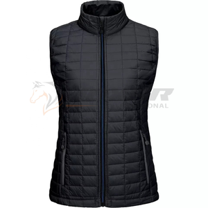 Gilet d'équitation confortable pour femmes fabriqué avec un matériau léger à séchage rapide coupe ajustée panneaux respirants et durables - Product Image 5