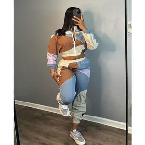 Manches longues imprimé surdimensionné pull à capuche femmes survêtement Joggers costumes ensembles femmes 2 deux pièces pantalons de survêtement et ensemble à capuche - Product Image 2