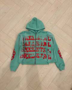 Custom Puff Print 500gsm Heavyweight Oversized Hoodie 100% algodón French Terry Boxy Hoodies para hombres Basics algodón mezclado - Product Image 2