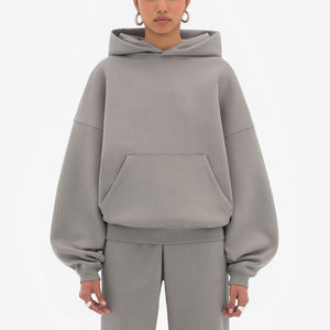 2025 Drpop épaule femmes vêtements de haute qualité coton lourd sweat à capuche surdimensionné pour les femmes Streetwear pull Style - Product Image 5