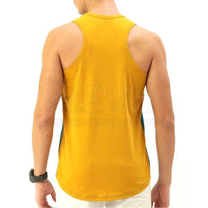 เสื้อกล้ามใส่เล่นกีฬาของผู้ชายเสื้อกล้ามออกกำลังกายสีตามสั่ง - Product Image 4