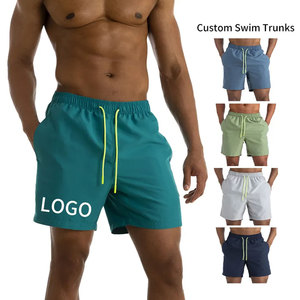 Design personnalisé Short de sport à fleurs pour hommes High Street Short de fitness d'été en coton uni avec cordon de serrage uni écologique - Product Image 3