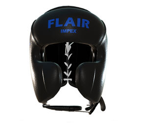 Protecteur de tête de combat de casque de Kickboxing respirant en cuir PU de haute qualité - Product Image 1